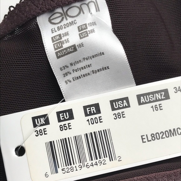 38DD & 38E Elomi Tamarie Plus Size Full Cup Bra - Picture 13 of 14